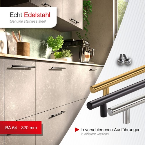 Edelstahl stangengriff - edelstahl,